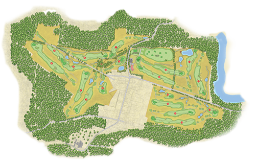 Golf Course Map